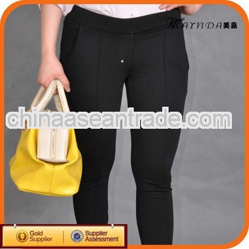 Hot Sale Black Slim Korea Trousers Pants Women