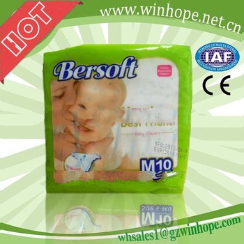 Hot Sale!! Disposable cute disposable baby diapers