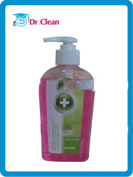 Hot Sale Kiwi Fruit Antibacterial Hand Washing Gel