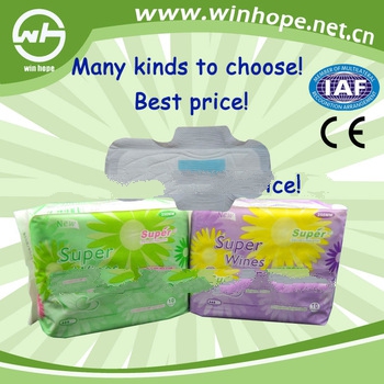 Hot Sale!! Waterproof Sanitary Napkin Manufacturer In China With Best Price!!