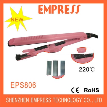 Hot Selling LED display interchangeable hair straightener