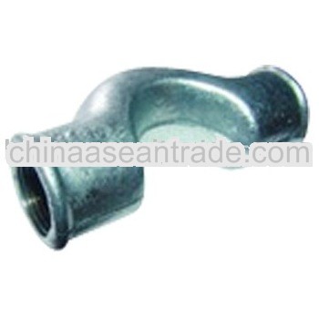 Hot dip galvanzied malleable iron pipe fittings-Cross Over