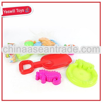 Hot sale Newest colorful plastic mini beach set for kids