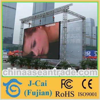Hot sale P10 led screen trailer latest technology