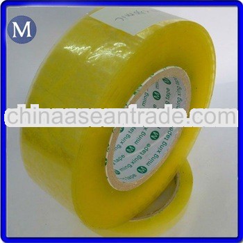 Hot sale Yellowish Bopp film sealing tape