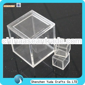 Hot sale acrylic cubes,plexiglass display cube,small cube acrylic display