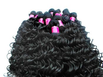 Hot sale best quality virgin peruvian deep wave curl hair