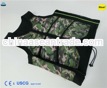 Hot sale, neoprene, nylon, elastic PU, lycra swiming aid for kayak