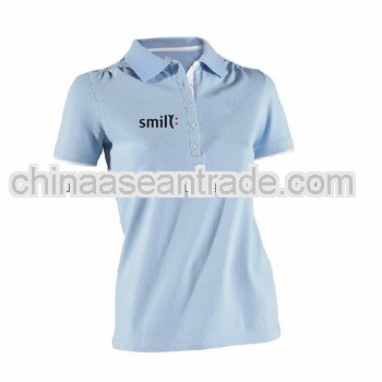 Hot-sale promotional cotton women young polo