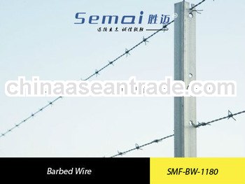 Hot sale stainless steel barbed wire manufacture