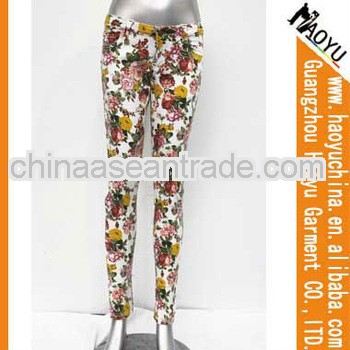 Hot sale women 2013 fashion printed leggings spandex (HYW138)