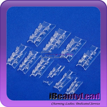 Hot sales 500pcs per bag Mosaic nail tips