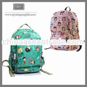 Hot sales fashion cute high school book bags for girls