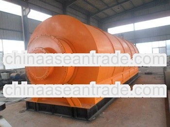 Hot saling Waste tyre pyrolysis machine to Romania