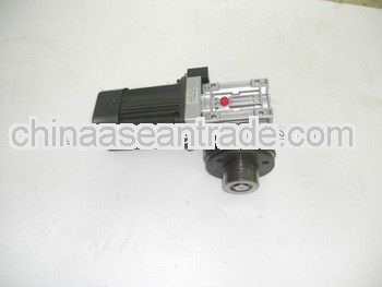 Hot sell NMRV gearbox with DC24V motor and clutch