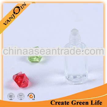 Hot sell empty clear fancy glass bottles wholesale