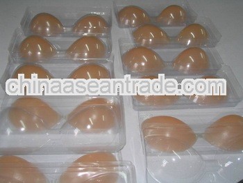 Hot sell good quality women nude silicone breast bra