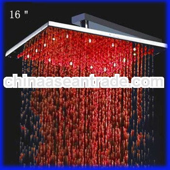 Hot-selling 16 inches brushed square shower attachement