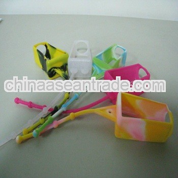 Hot selling silicone hand sanitizer gel holder with many frangrance