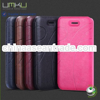 Hot selling wallet leather case for iPhone 5