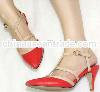 Hot selling wholesale china shoes lady shoes XT08-102676