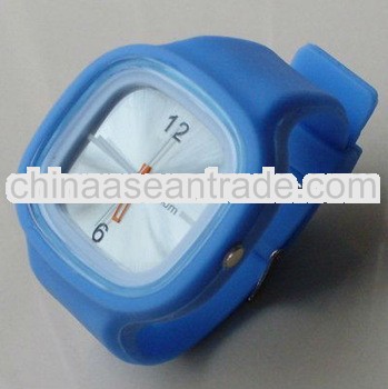 Hot silicone men hand watch, OEM welcome