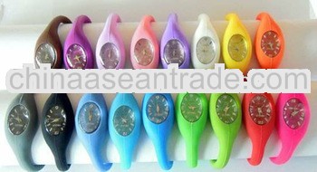 Hot silicone men's watches, OEM welcome