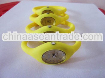 Hot sports silicone day of the week watch