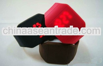 Hot sports silicone men' watch 2013