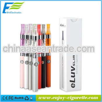Hot!!! super slim mini eluv electronic cigarette pen style for ladies with High Quality