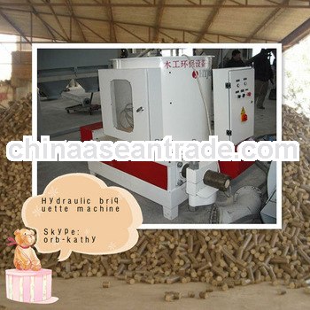 Hydraulic biomass briquette press machine for sale
