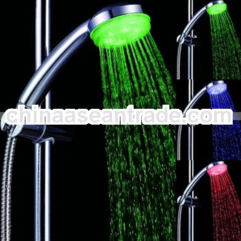 Hydro Power Led Shower Head, Bathroom Accessories With Led Light Shower Security Gadget Energy Savin