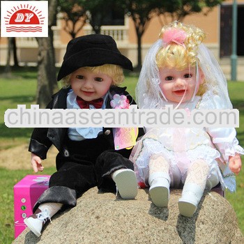 ICTI manufacture wholesale wedding couple doll