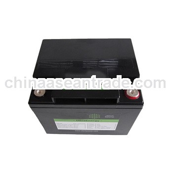 IP56 Water Resistance 40Ah 12V Lifepo4 Rechargeable Battery Pack For E-bike with SLA Case