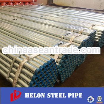 ISO65/BS1387 hot dip galvanised steel tube