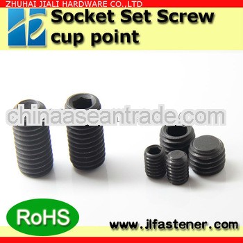 ISO 4029 Gr 12.9 socket headless screw with cup point