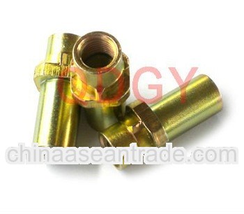 ISO 9001 hexgon brass corrugated pipe fittings