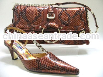 ITALIAN MATCHING SHOES AND BAGS TO MATCH WOMAN
