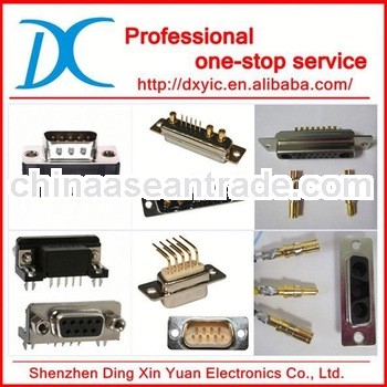 ITT DCMC-17C5P-J-K87 CONN DSUB PLUG 17C5 R/A PCB D-Sub 17PIN CONNECTOR