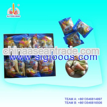 Ice cream shape marshmallow