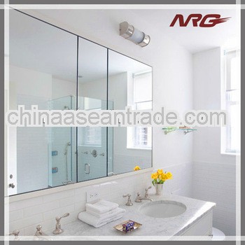 Illuminated Bathroom Mirror Cabinet with Shaver Socket