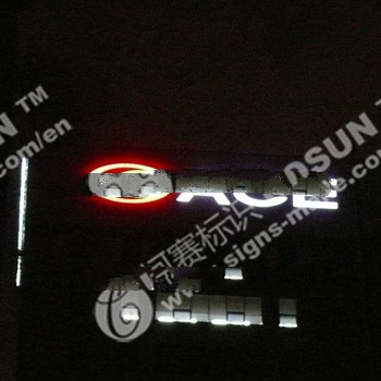 Illuminated Channel Letters Sign Products