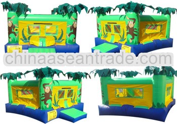 Indoor Jungle Bouncy House,Inflatable Castle House