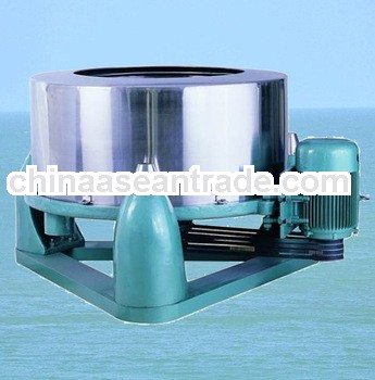 Industrial clothes dewatering machine