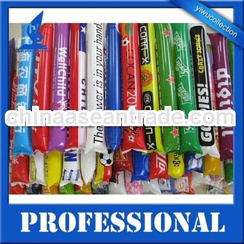 Inflatable cheering stick,PVC thunder stick