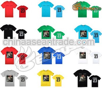 Innovative customized v-neck white t-shirts wholesale