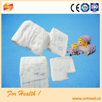 Instant absorbent PP tapes waterproof adult diaper