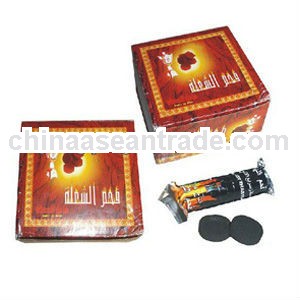 Instant light hookah round charcoal