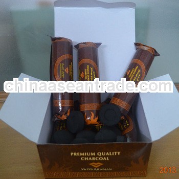 Instant light incense round shisha charcoal