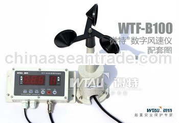 Intelligent wind gauge for portal crane